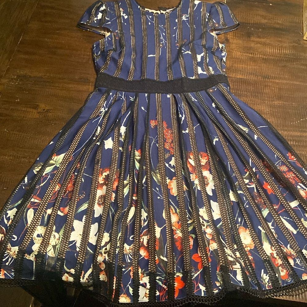 Open Back Fit & Flare Dress Chelsea28 Small